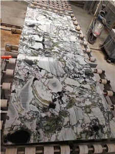 Ice Green, Beauty White Marble Wholesale for Backdrop