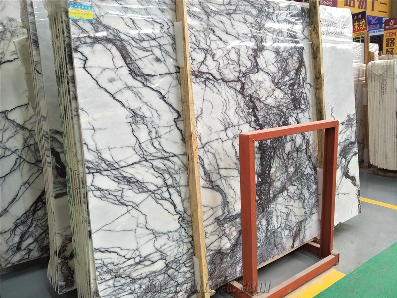 Incense Plum Marble/Milas Lilac Marble Slabs