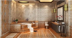 Iran Yellow Polished Travertine Floor and Wall Tiles & & Slabs