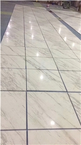 Jezz White Marble Tiles & Slabs, Floor, Wall, Stairway Decoration,
