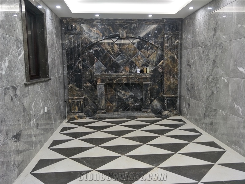 King Menes Gold Marble,Luna Pearl Marble,Sofita Gold Marble