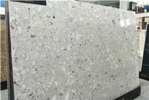 Light Grey Artificial Marble Stone,Quartz Stone Slabs&Tiles