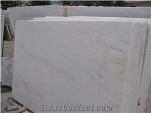 Mugla White Marble Tiles Slabs, Floor&Wall Covering, Building Design