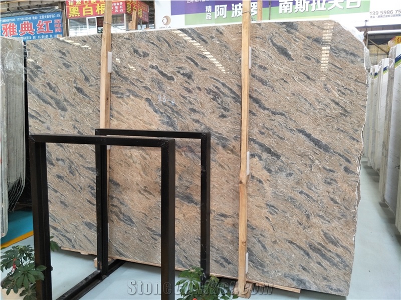 Multicolor Grey Beige Marble Slab&Tile for Wall and Floor