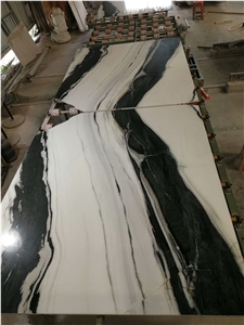 New China Panda White Marble Tiles & Slabs, Marble Wall/Floor Covering