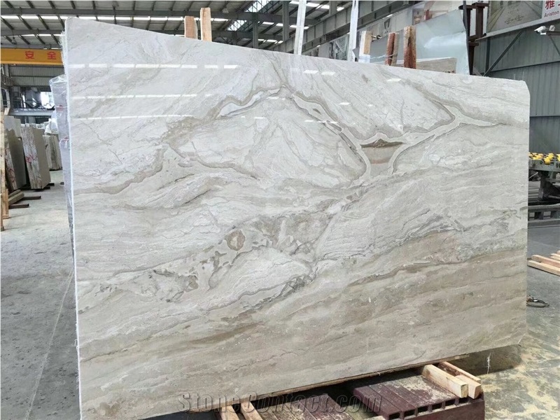 New Material China Cloudy Grey Marble Flooring Tiles Polished