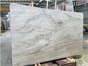 New Material China Cloudy Grey Marble Flooring Tiles Polished