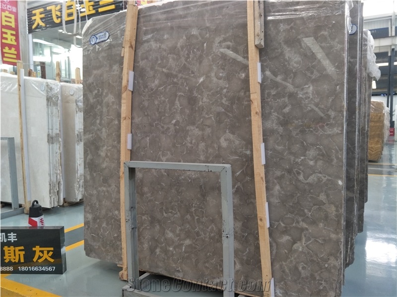 Professional Factory Bosy Grey Marble Slab Floor&Wall Cover