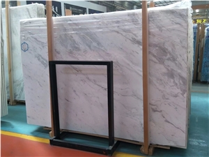 Pure White Marble with Little Light Grey Vein for Hotel Decoration
