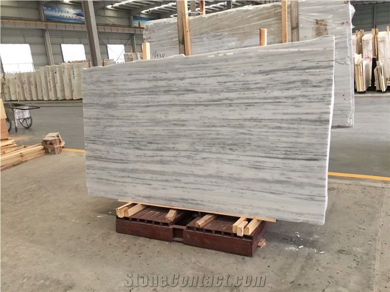 Putin Wooden White Marble Slab&Tile,Grey Wood Marble, Silver Marmara Grey Marble