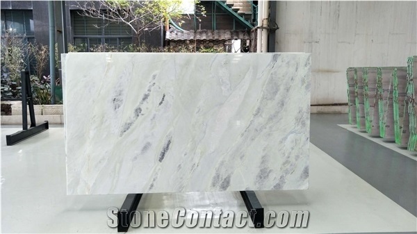 Quarry Owner White Marble Slabs, Hotel Project Decorative Material