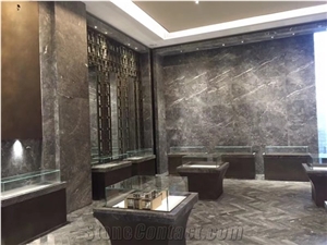 Romantic Grey Marble Polished Slabs&Tiles/Shop Floor&Wall Covering