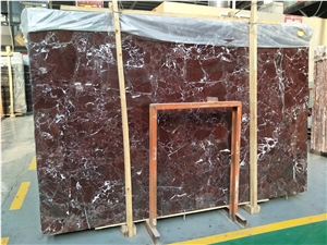 Rosso Lepanto Marble/Red with White Line Veins/Wall and Floor