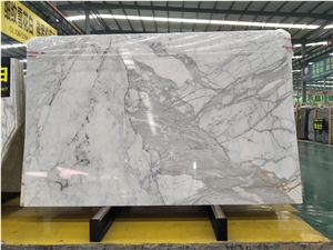 Snow White Marble Tiles & Slabs, for Hotel Project Wall/Floor Covering