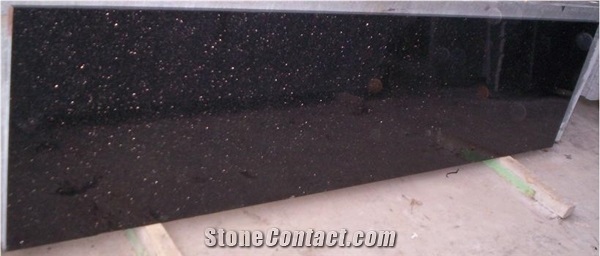 Star Black Granite Tiles for Bar Top&Kitchen Island Tops&Desk Tops