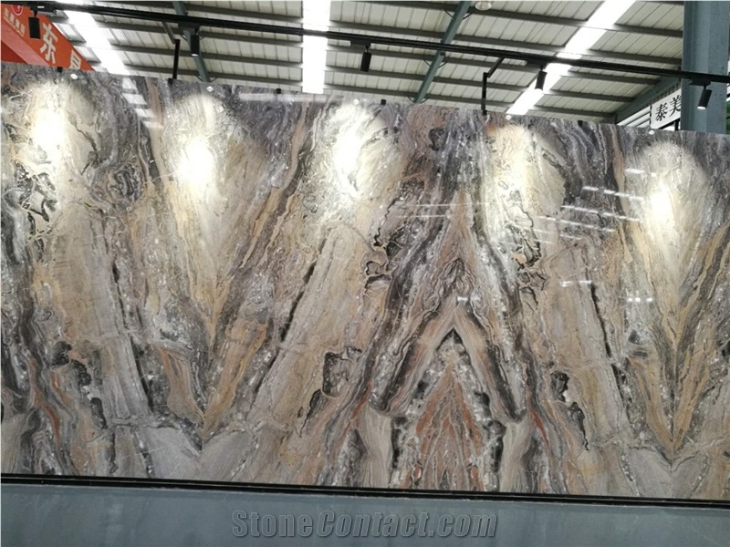 Venice Brown Marble Designs for Wall Decoration Wholesale Floor Panel