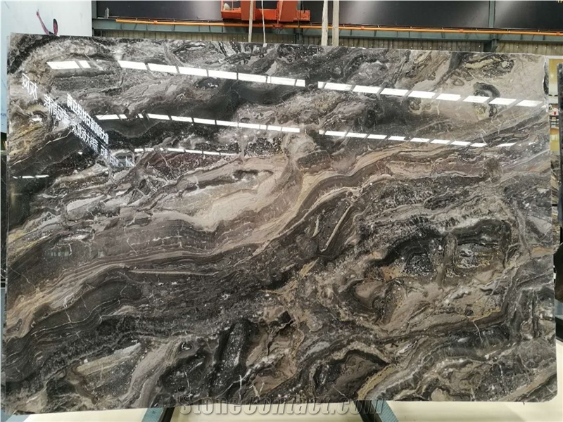 Venice Brown Marble Slabs Polished for Wall/Flooring Covering Panel