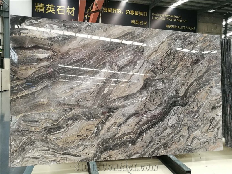Venice Brown Marble Slabs & Tiles Wall Claddings for Building Projects