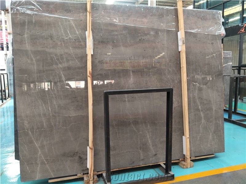 Water Cloudy Grey Marble Slab&Tile/Polished and Honed/China Marble