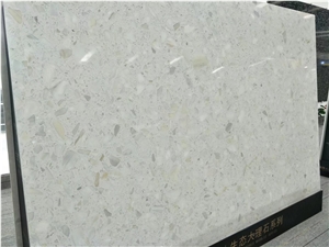 White Artificial Quartz Stone Slab&Tile for Kitchen Countertop