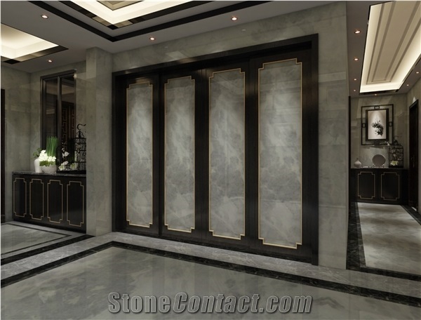 White Marble with Black Veins,Wall Cladding,Bathroom,Hotel Floor and Wall Tile