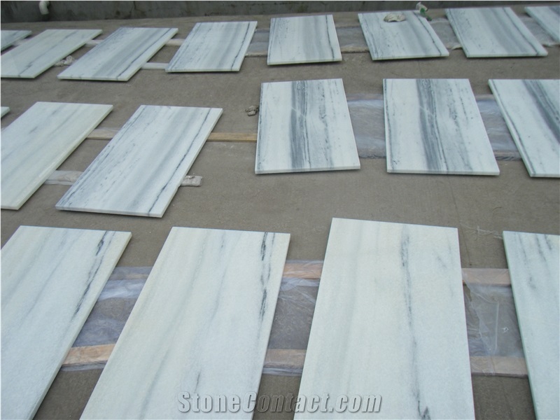 White Straight Wooden Veins and Grains Marble, Wall & Floor Covering