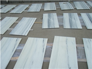 White Straight Wooden Veins and Grains Marble, Wall & Floor Covering