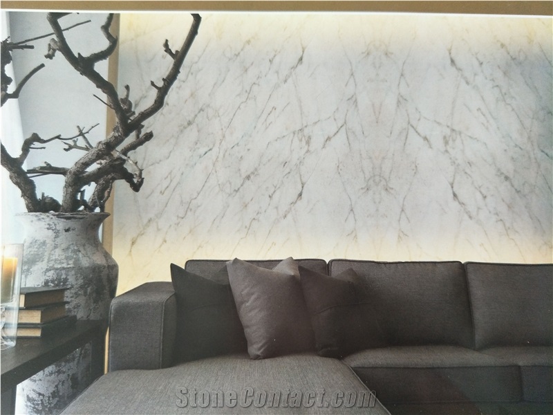 White with Pale Green and Light Grey Veins/Myanmar White Jade Marble