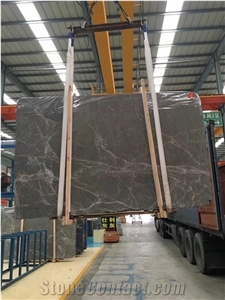 Wholesale Hermes Grey Marble, Block from Quarry Floor Covering