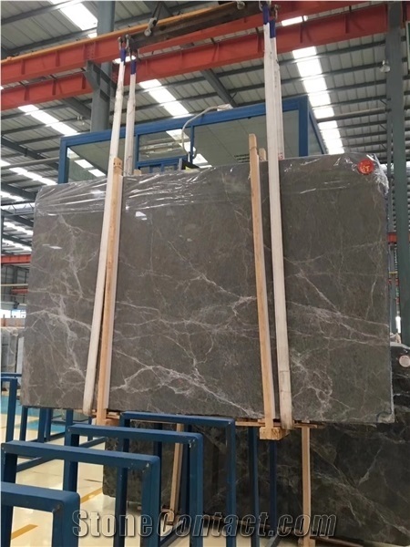 Wholesale Hermes Grey Marble, Block from Quarry Floor Covering