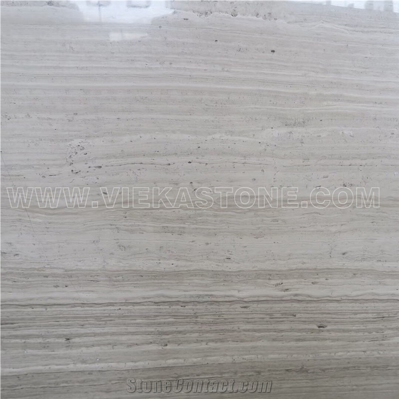 Grey Wood Grain Marble Slabs & Tiles, Chinese Wooden Grey Vein Marble
