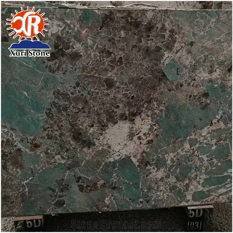 Amazon Green Exotic Quartzite Granite Slab High Quality Brazil Slab