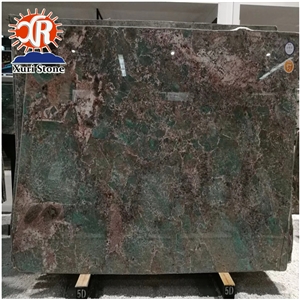 Amazon Green Exotic Quartzite Granite Slab High Quality Brazil Slab