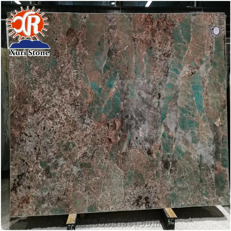 Brazil Amazon Green Granite Slabs & Tiles from China