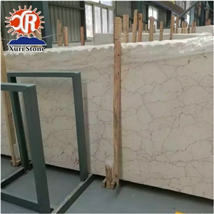 High Quality Shell Stone Cream Beige Fossile Marble