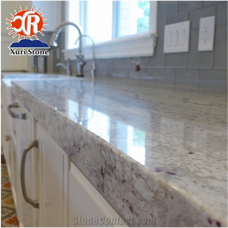 Indian River White Granits Kitchen Countertop from Old Quarry