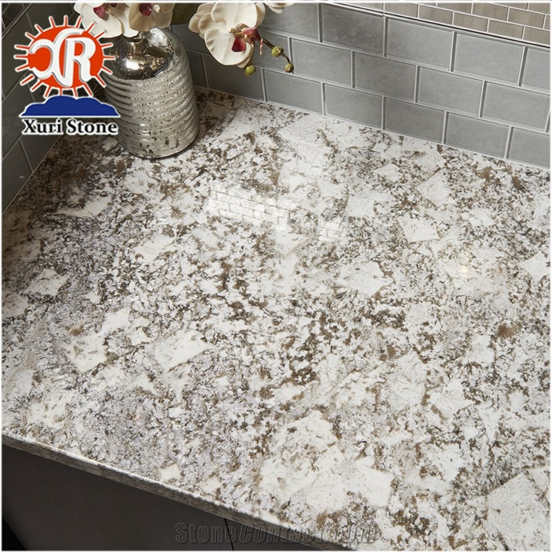 Lowes White Colors Bianco Antico Granite Prefab Kitchen Countertop