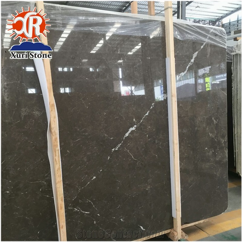 Natural Grey Marble Cyprus Ash Marble Slabs for Project
