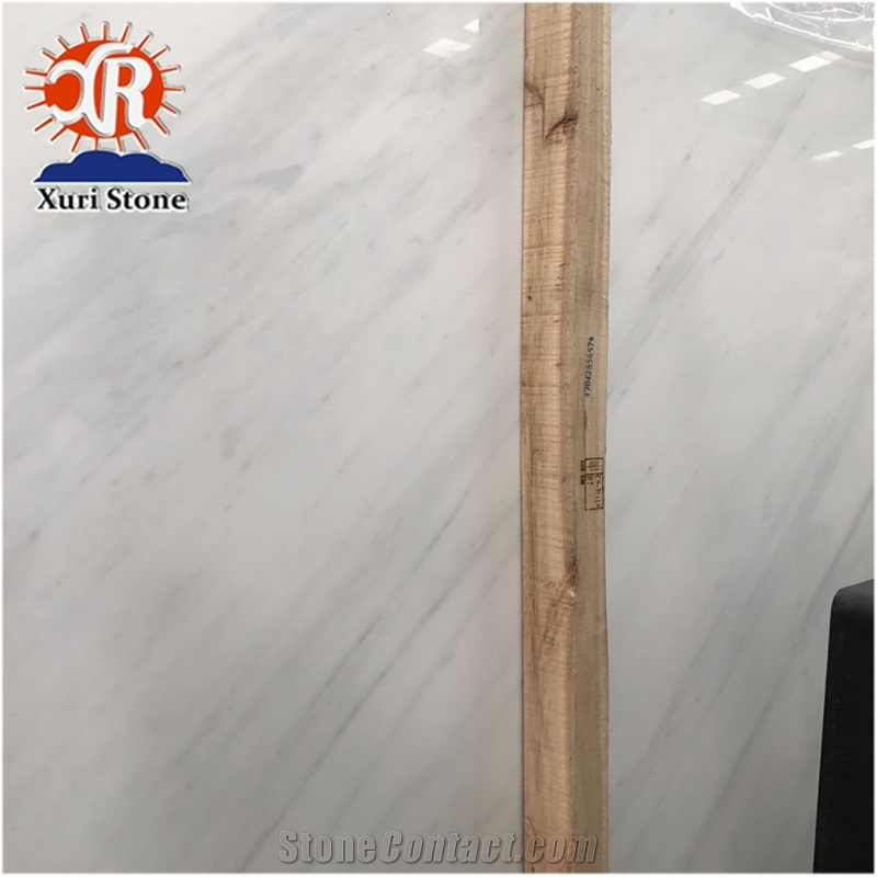 Polished White Colors China Marble Slab 18-30 Thickness