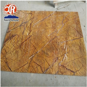 Promotion Beautiful India Rainforest Brown Marble for Home Decoration