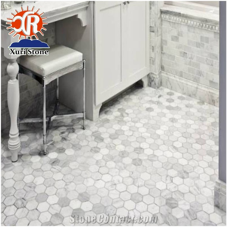 Style Small White Brick Mosaics Small Color Wall Tiles Kitchen Floor