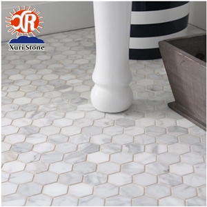 Style Small White Brick Mosaics Small Color Wall Tiles Kitchen Floor