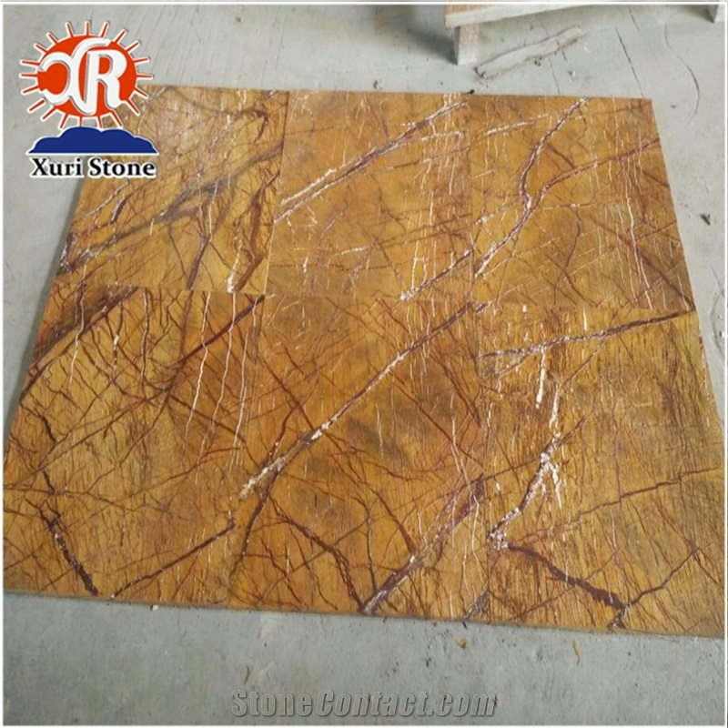 Tropical Rainforest Brown Marble Popular for Luxury Decoration