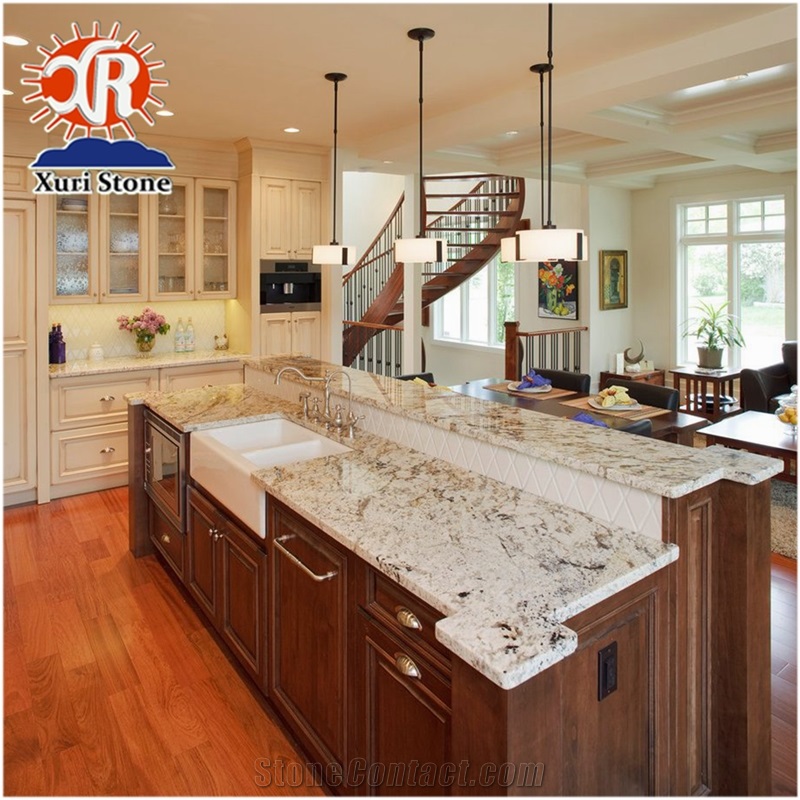 Wholesale Prefab Bianco Antico White Granite Countertops From