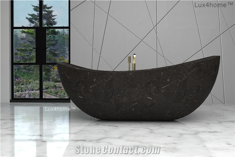 Black Marble Bathtub - Stone Marble Bathtubs Producer