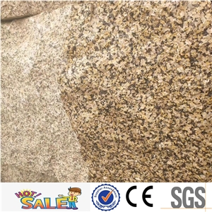 New Yellow Gold Diamond Granite Slabs Tiles Competitive Prices