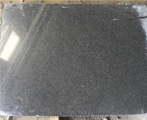 Hebei Yixian Impala Black Granite Polished Flooring Decoration Tiles