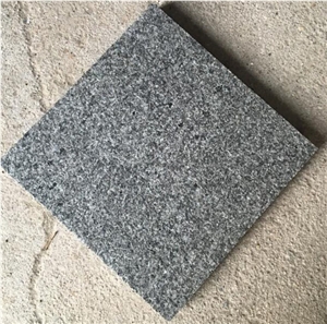 Hebei Yixian Impala Black Granite Polished Flooring Decoration Tiles