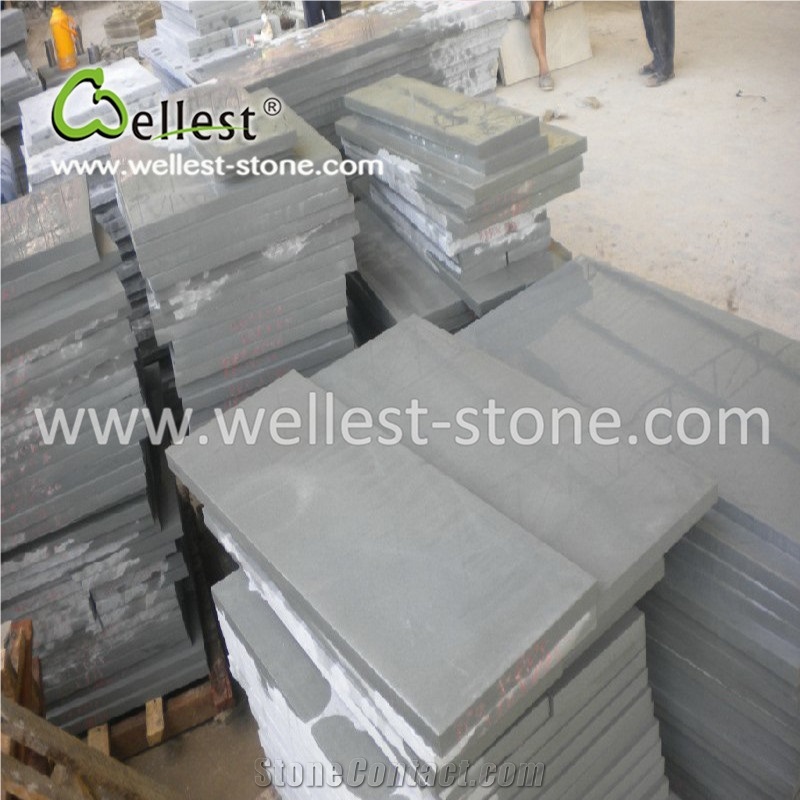 Grey Sandstone Tile Sandstone Wall Tile& Floor Tile for Exterior Wall