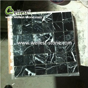 Marble Mosaic Polished Finish for Interior Wall and Floor Tile